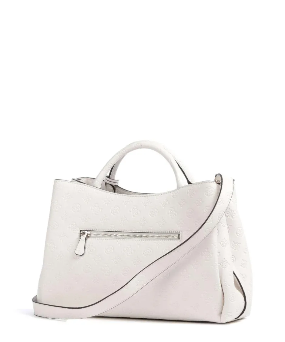 Guess Tote Bags|Handbags-Phoebe Peony Debossed Handbag imitation leather