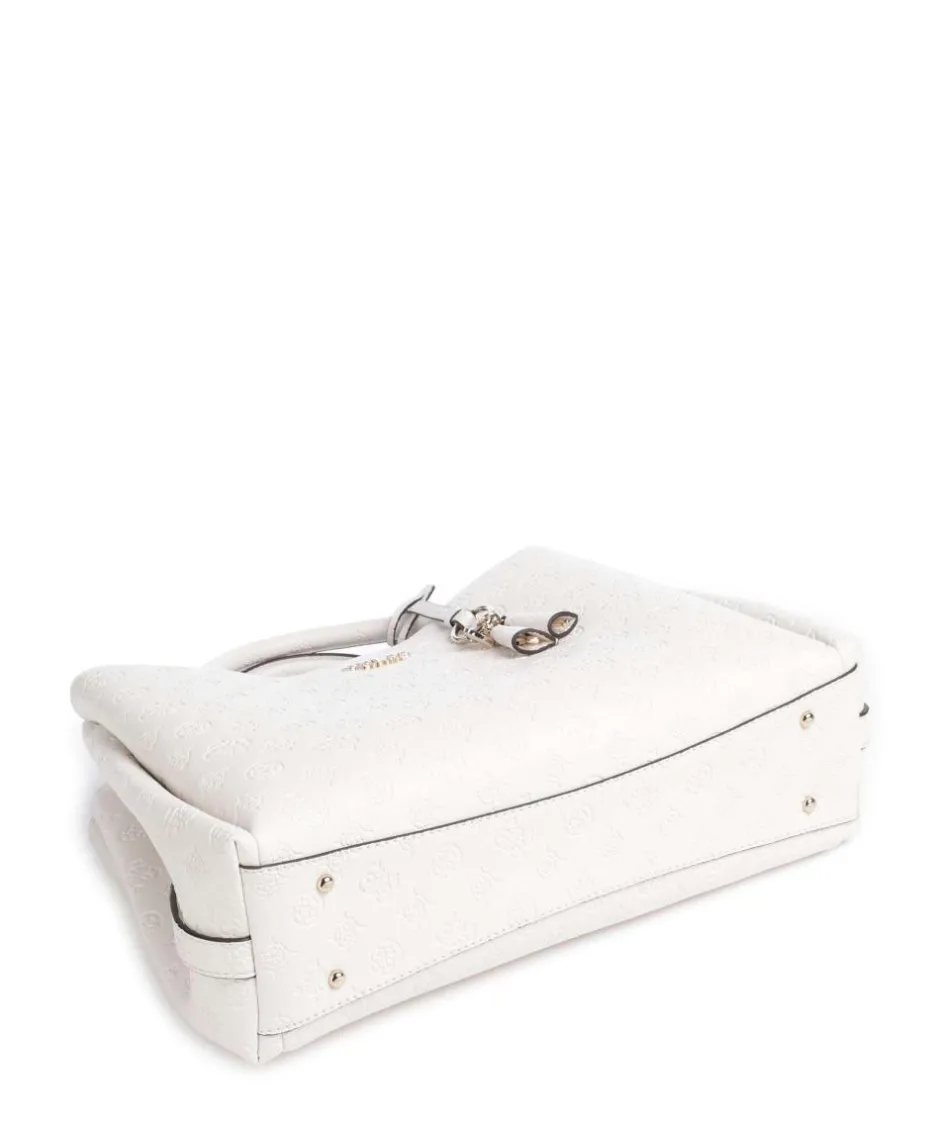 Guess Tote Bags|Handbags-Phoebe Peony Debossed Handbag imitation leather