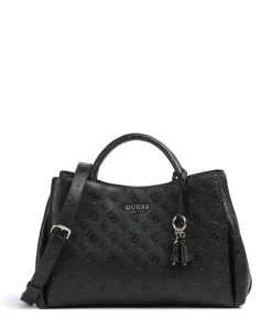 Guess Tote Bags|Handbags-Phoebe Peony Debossed Handbag imitation leather
