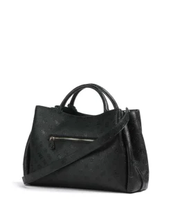 Guess Tote Bags|Handbags-Phoebe Peony Debossed Handbag imitation leather