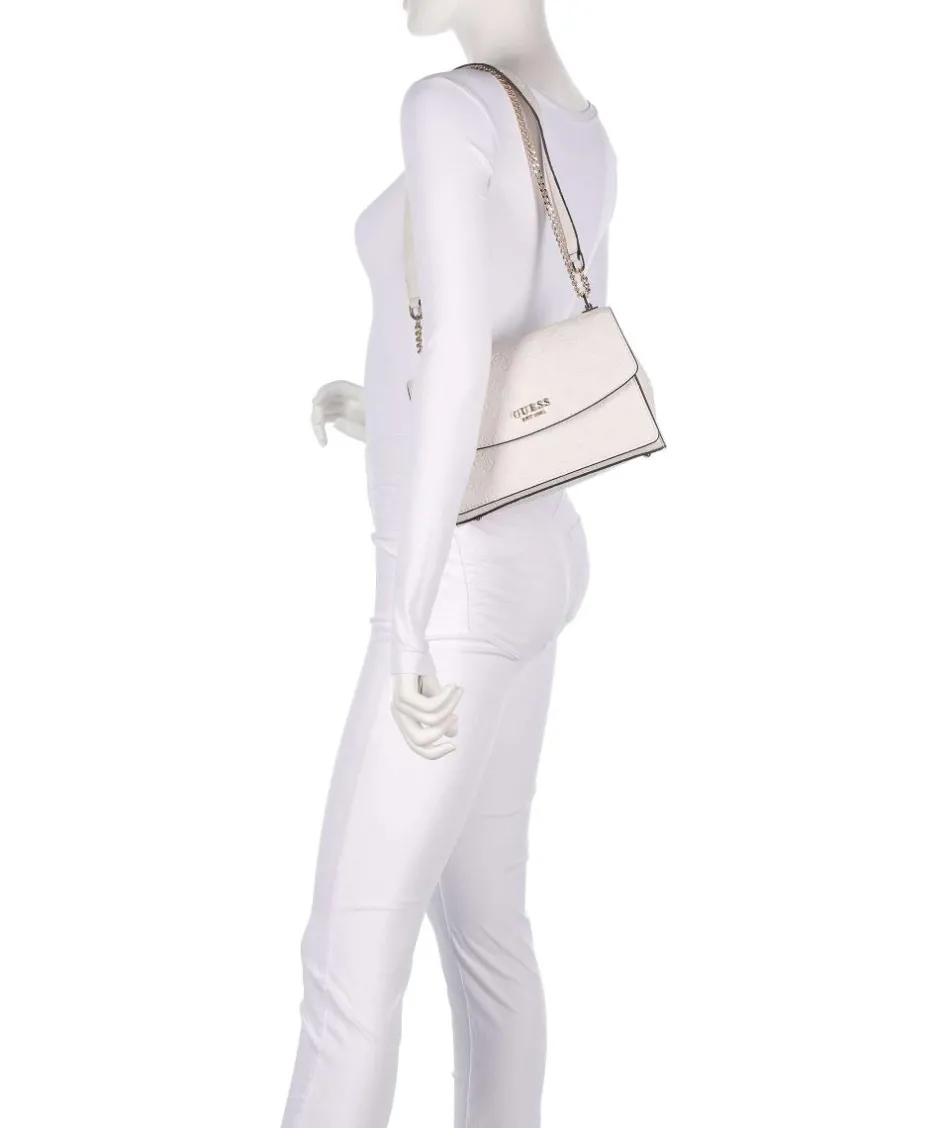Guess Clutch & Evening Bags|Shoulder Bags-Phoebe Peony Debossed Shoulder bag imitation leather