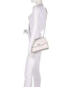 Guess Clutch & Evening Bags|Shoulder Bags-Phoebe Peony Debossed Shoulder bag imitation leather