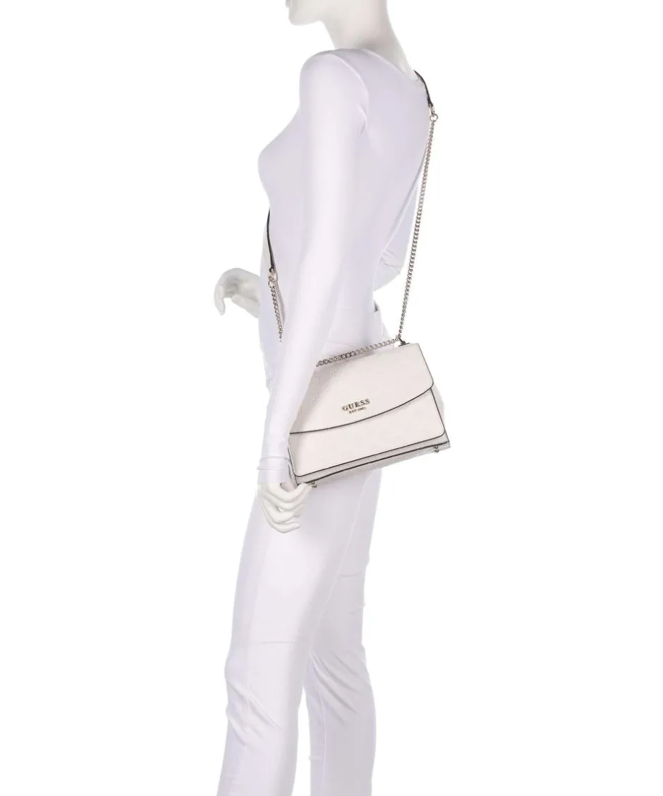 Guess Clutch & Evening Bags|Shoulder Bags-Phoebe Peony Debossed Shoulder bag imitation leather