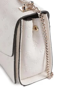 Guess Clutch & Evening Bags|Shoulder Bags-Phoebe Peony Debossed Shoulder bag imitation leather