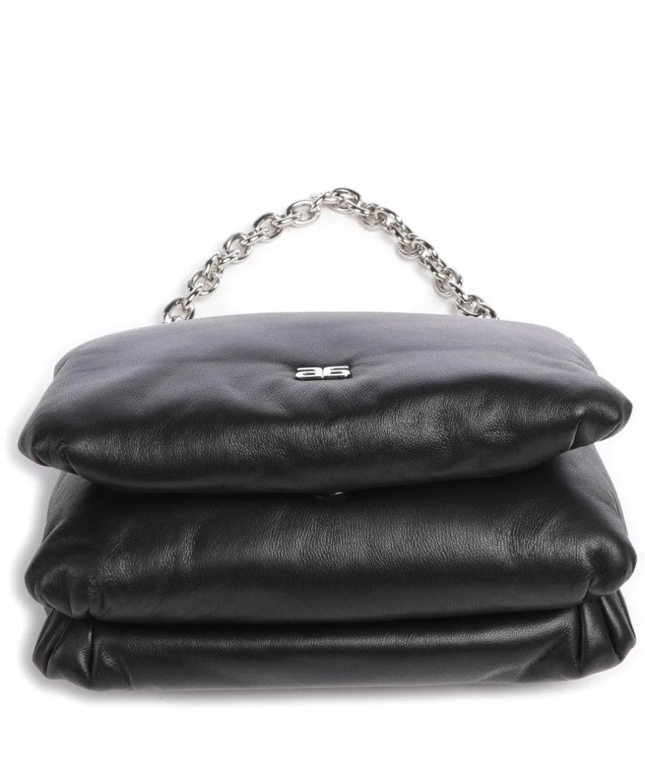 Abro Shoulder Bags|Crossbody Bags-Piuma_Lucido Puffer Shoulder bag soft cow leather