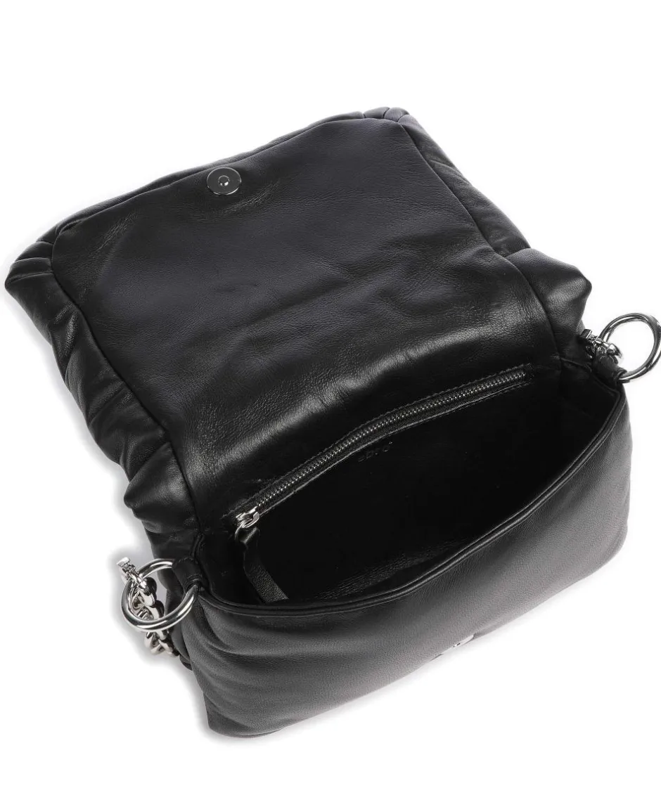 Abro Shoulder Bags|Crossbody Bags-Piuma_Lucido Puffer Shoulder bag soft cow leather
