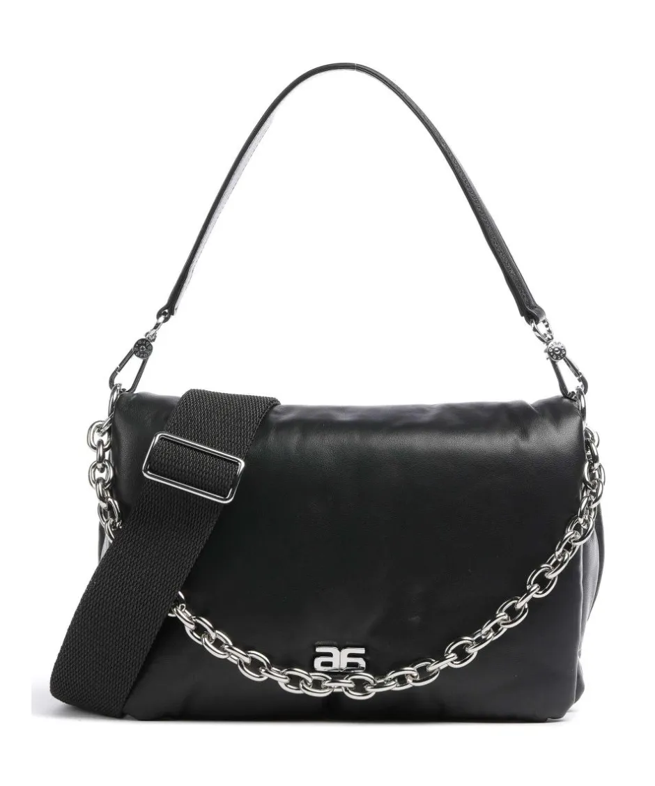 Abro Shoulder Bags-Piuma_Lucido Puffer Shoulder bag fine grain cow leather