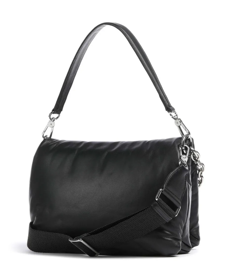 Abro Shoulder Bags-Piuma_Lucido Puffer Shoulder bag fine grain cow leather