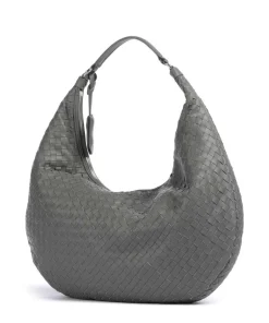 Abro Shoulder Bags|Hobo Bags-Piuma Nana Hobo bag lamb leather