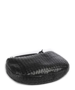 Abro Shoulder Bags|Hobo Bags-Piuma Nana Small Hobo bag fine grain leather