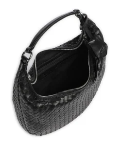Abro Shoulder Bags|Hobo Bags-Piuma Nana Small Hobo bag fine grain leather