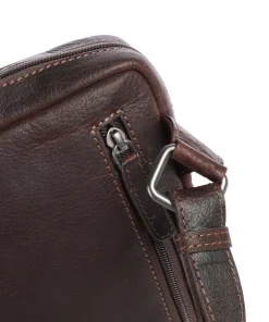 Jack Kinsky Crossbody Bags-Porto 9 Crossbody bag fine grain leather