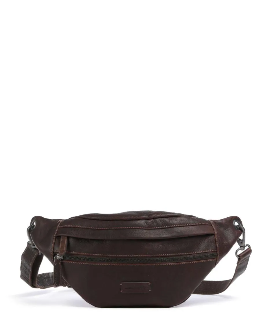 Jack Kinsky Fanny Packs|Crossbody Bags-Porto 1 Fanny pack grained leather