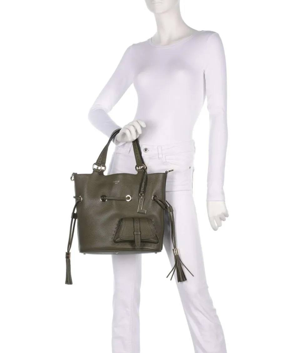 Lancel Hobo Bags-Premier Flirt M Bucket bag grained cow leather