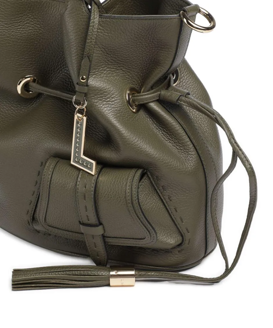 Lancel Hobo Bags-Premier Flirt M Bucket bag grained cow leather