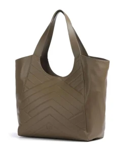 Pinko Tote Bags-Puzzle Tote bag fine grain cow leather