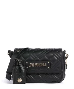 Love Moschino Crossbody Bags-Quilted Crossbody bag imitation leather