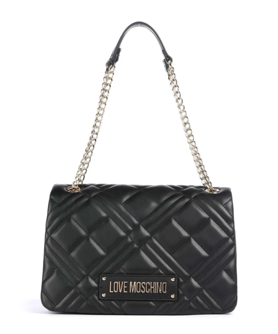 Love Moschino Shoulder Bags-Quilted Shoulder bag imitation leather