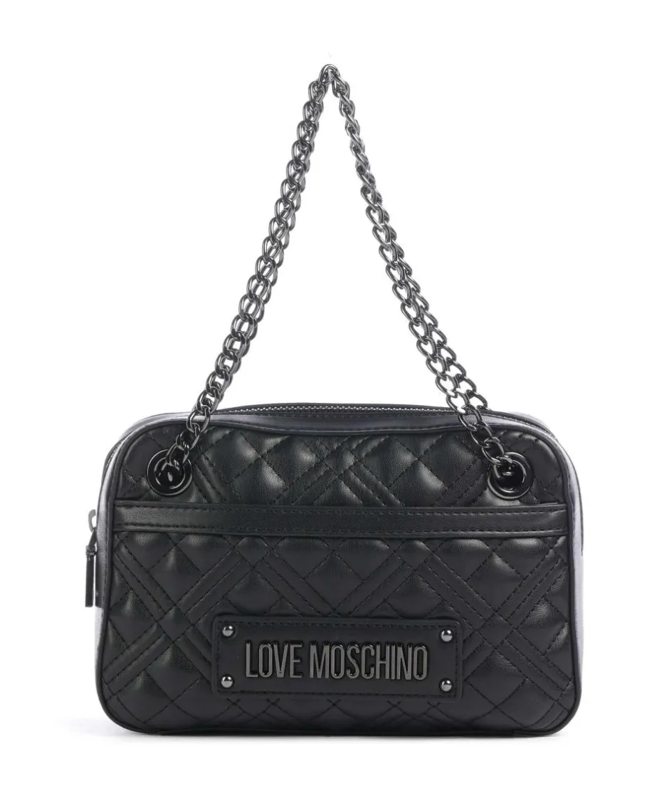 Love Moschino Shoulder Bags-Quilted Shoulder bag imitation leather