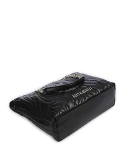 Just Cavalli Tote Bags-Quilted Zebra Tote bag imitation leather