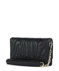 Just Cavalli Wallets|Clutch & Evening Bags-Quilted Zebra Wallet imitation leather