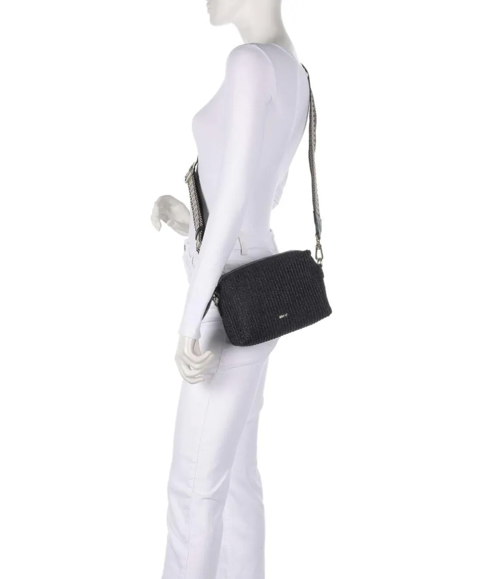 Abro Crossbody Bags-Raffia Kaia Crossbody bag bast