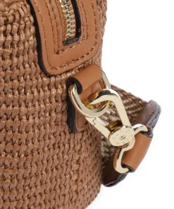 Abro Crossbody Bags-Raffia Kaia Crossbody bag bast