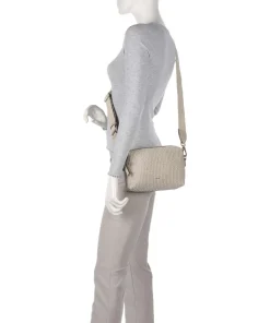 Abro Crossbody Bags-Raffia Kaia Crossbody bag bast