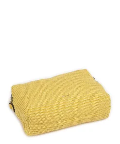 Abro Crossbody Bags-Raffia Kaia Crossbody bag bast