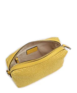 Abro Crossbody Bags-Raffia Kaia Crossbody bag bast