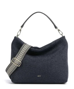 Abro Shoulder Bags|Hobo Bags-Raffia Kaia Hobo bag bast