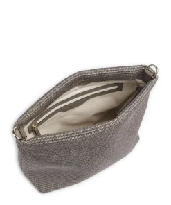 Abro Shoulder Bags|Hobo Bags-Raffia Kaia Hobo bag bast
