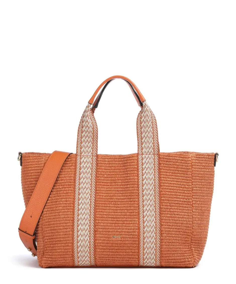 Abro Tote Bags|Handbags-Raffia Kaia Tote bag bast