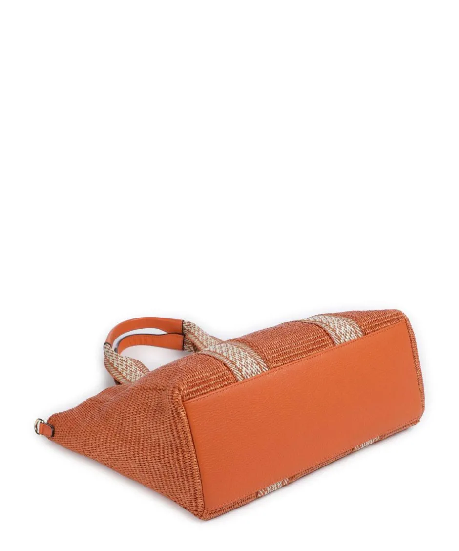 Abro Tote Bags|Handbags-Raffia Kaia Tote bag bast