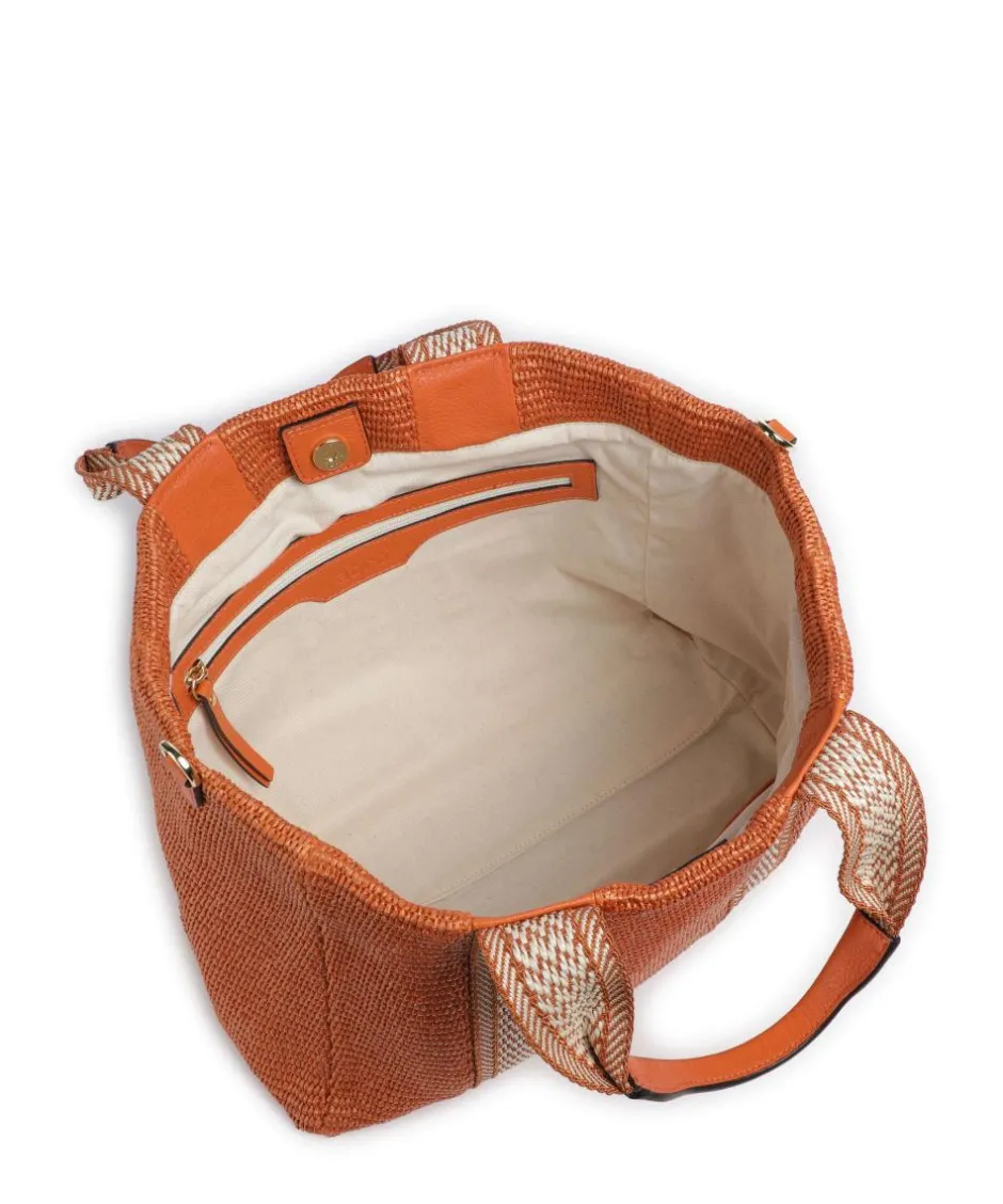 Abro Tote Bags|Handbags-Raffia Kaia Tote bag bast