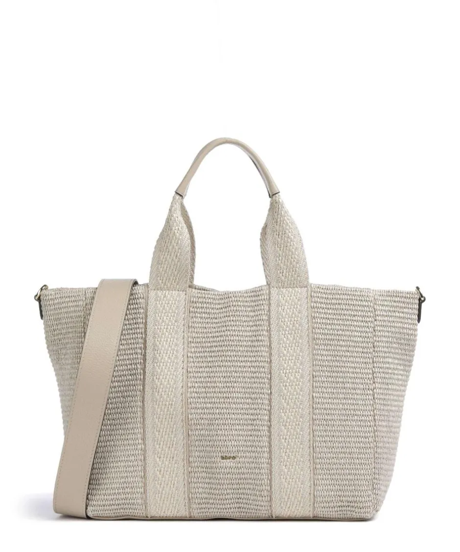 Abro Tote Bags|Handbags-Raffia Kaia Tote bag bast