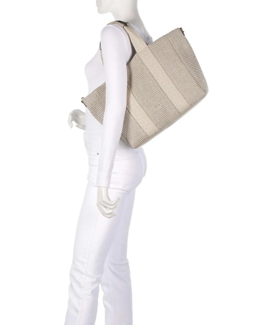 Abro Tote Bags|Handbags-Raffia Kaia Tote bag bast