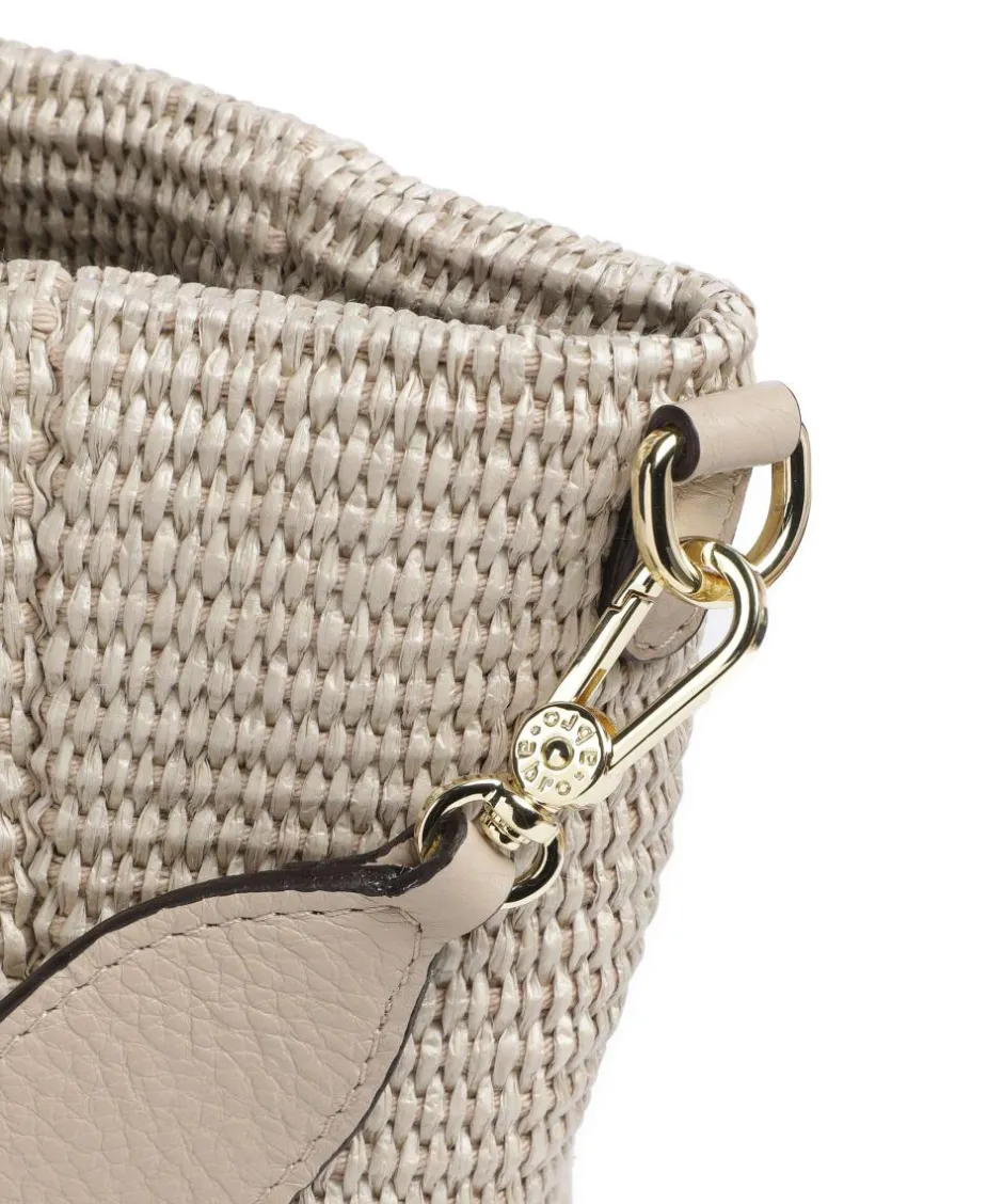 Abro Tote Bags|Handbags-Raffia Kaia Tote bag bast