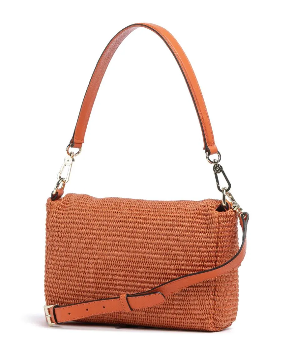 Abro Shoulder Bags|Crossbody Bags-Raffia Temi Shoulder bag bast
