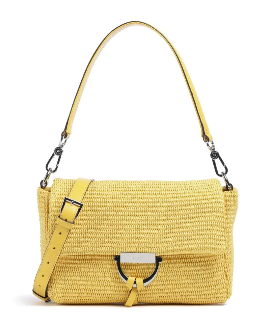 Abro Shoulder Bags|Crossbody Bags-Raffia Temi Shoulder bag bast