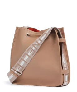 Coccinelle Hobo Bags-Raquel Bucket bag grained cow leather