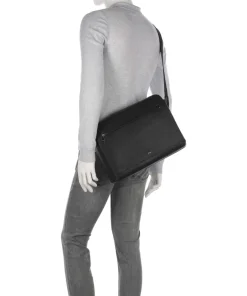BOSS Business- & Laptop Bags|Crossbody Bags-Ray Messenger bag 13″ imitation leather