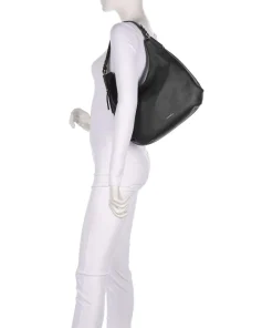 Coccinelle Shoulder Bags|Hobo Bags-Rebekka Hobo bag grained cow leather