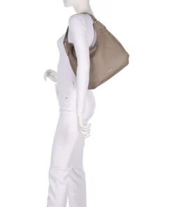 Coccinelle Shoulder Bags|Hobo Bags-Rebekka Hobo bag grained cow leather