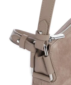 Coccinelle Shoulder Bags|Crossbody Bags-Rebekka Suede Shoulder bag brushed cow leather