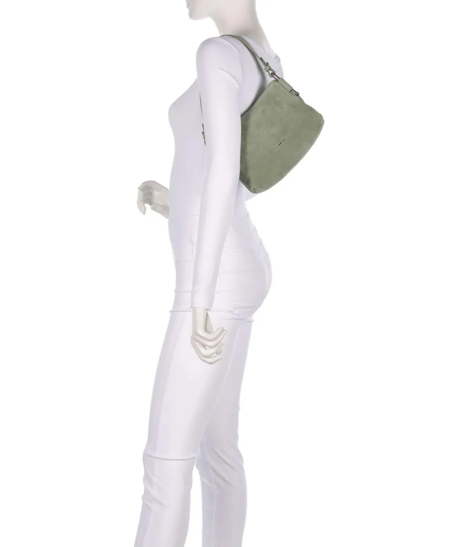 Coccinelle Shoulder Bags|Crossbody Bags-Rebekka Suede Shoulder bag brushed cow leather