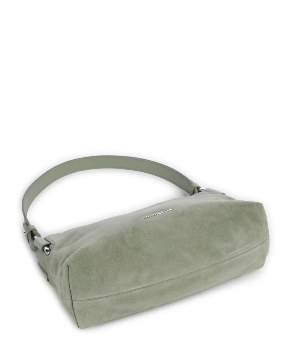 Coccinelle Shoulder Bags|Crossbody Bags-Rebekka Suede Shoulder bag brushed cow leather