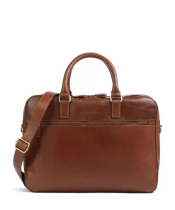 Bugatti Business- & Laptop Bags-Remo Briefcase 15″ fine grain cow leather