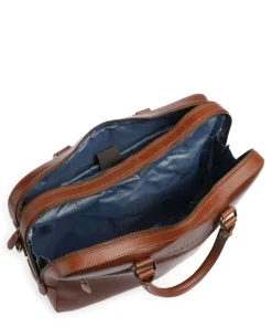 Bugatti Business- & Laptop Bags-Remo Briefcase 15″ fine grain cow leather