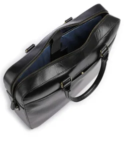 Bugatti Business- & Laptop Bags-Remo Briefcase 15″ fine grain cow leather